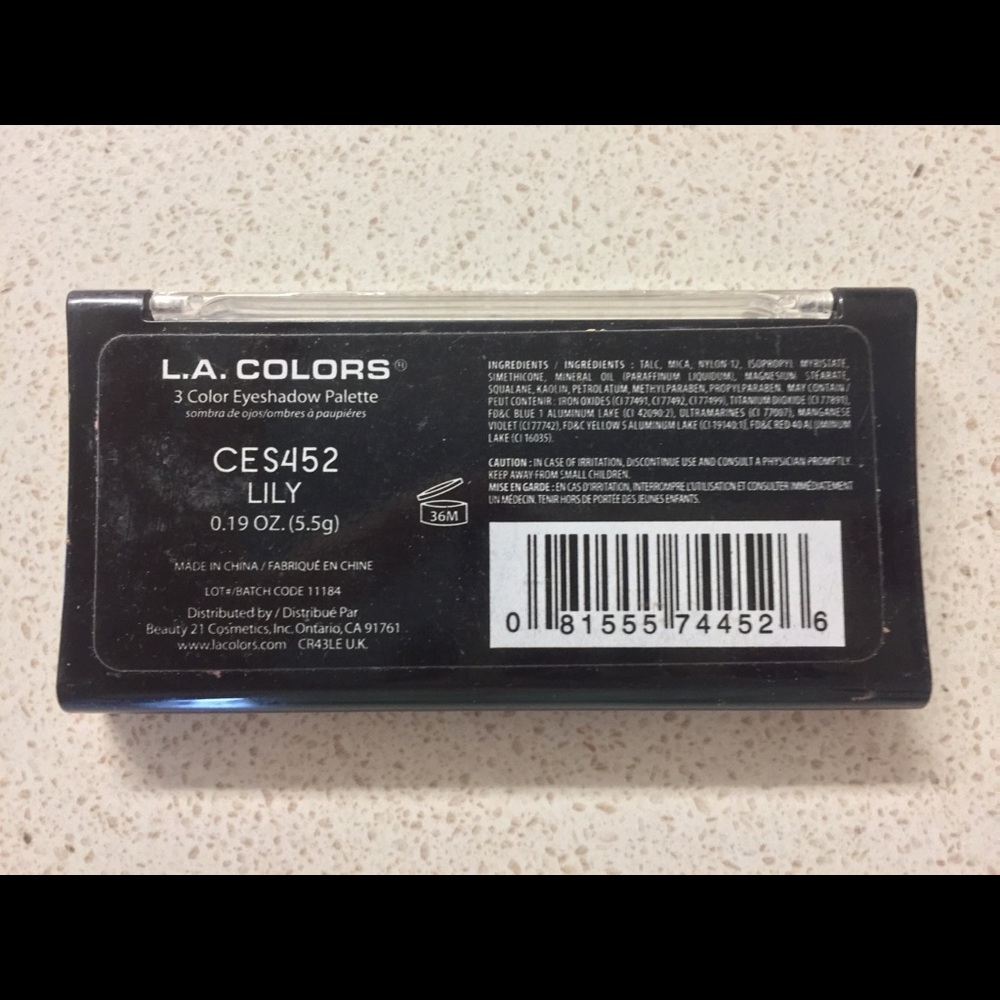 L.A.Colors 3- Color Eyeshadow Palette - Picture 6 of 6